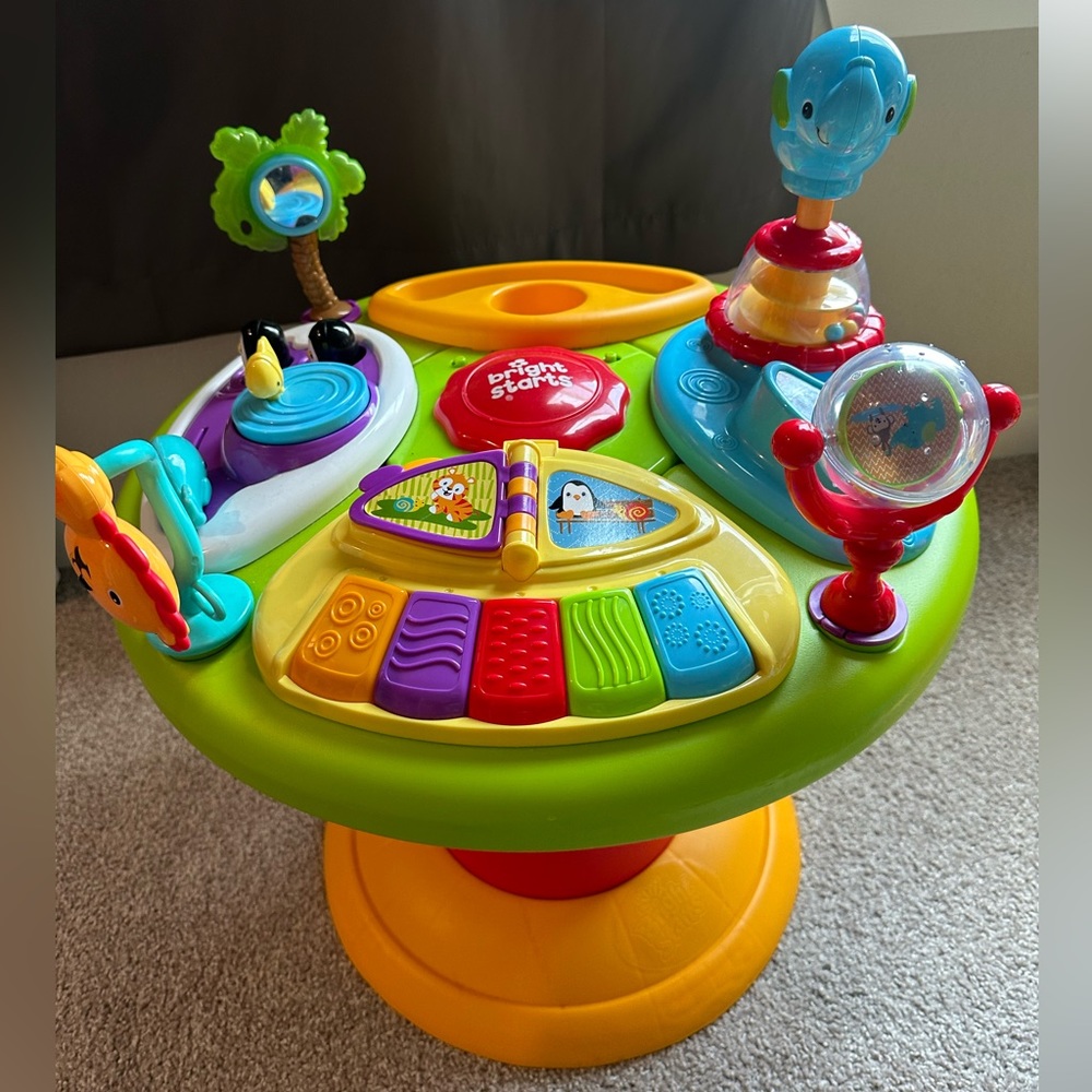 Bright Stars 3-in-1 Around we Go Activity Center & Table